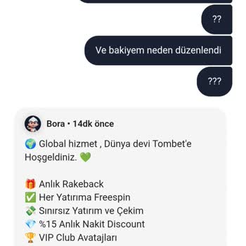 Tombet Kazancımı Sildi Ödeme Talebimi Keyfi Sebeplerle Reddetti