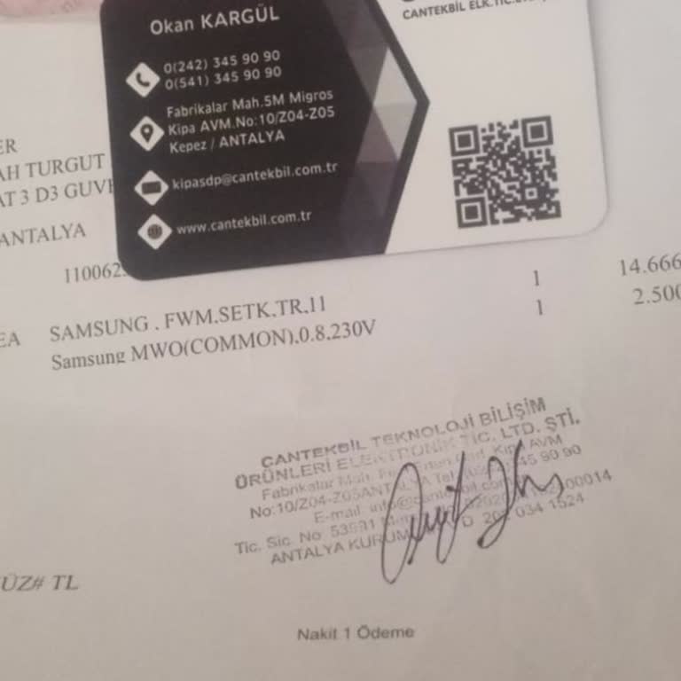 Samsung Çamaşır Makinesi Kapağı Ve Gürültü Sorunu