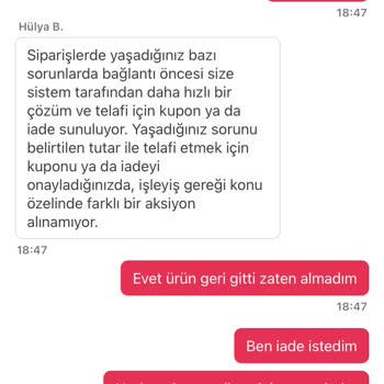 Pizza Parçalanmış Geldi İade Eksik Yapıldı