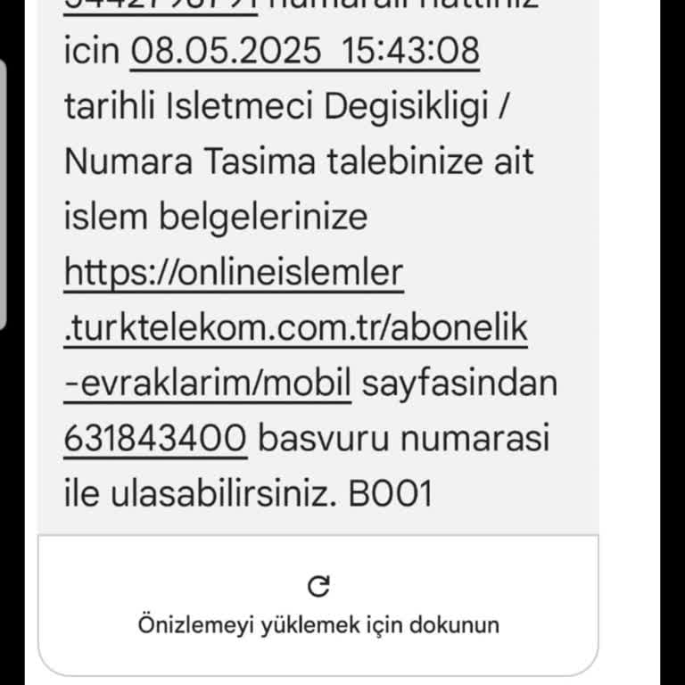 Numara Taşıma Sonrası Hattım Açılmadı, Mağduriyet Yaşıyorum
