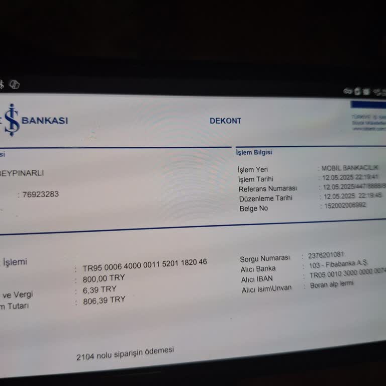 Ödeme Sonrası Satıcıdan Hiçbir Şekilde Geri Dönüş Alamadım