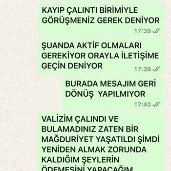 Valizim Kayboldu, Mağduriyetim Hala Giderilmedi