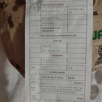 Eksik Ve Yanlış Sipariş, Ulaşılamayan Müşteri Hizmetleri!