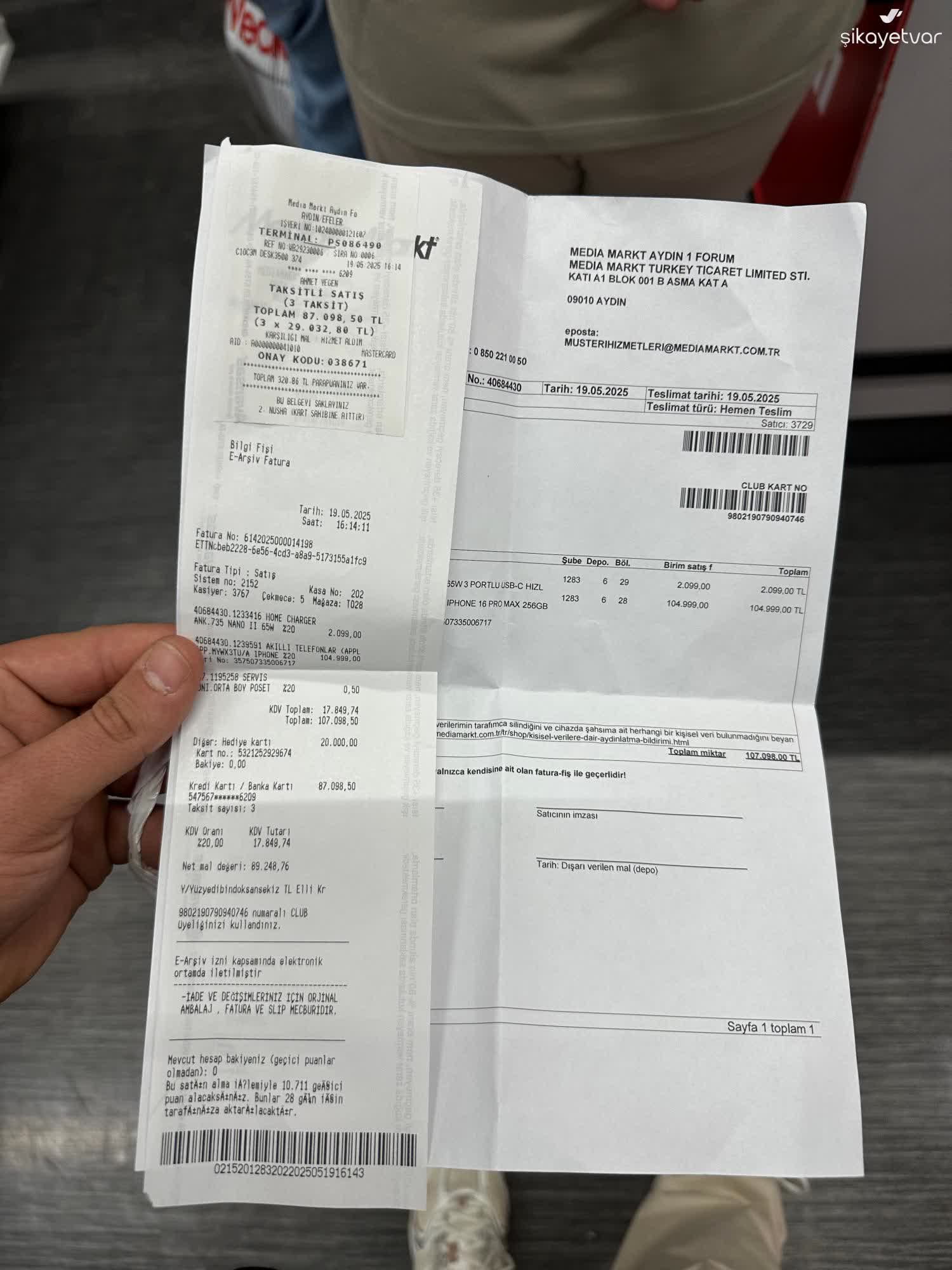 Yeni Aldığım İphone'da Çizik Ve Panel Hatası, Mağazadan Destek
