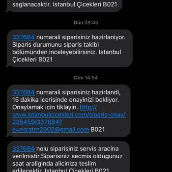 Siparişimde Beklediğim Güller Yerine Farklı Çiçekler Gönderildi