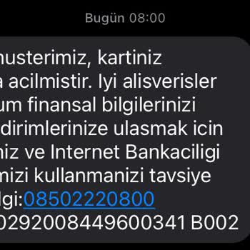 Kart Borcunu Ödedim Ama Kullanıma Açılmadı Uyarısı Alıyorum