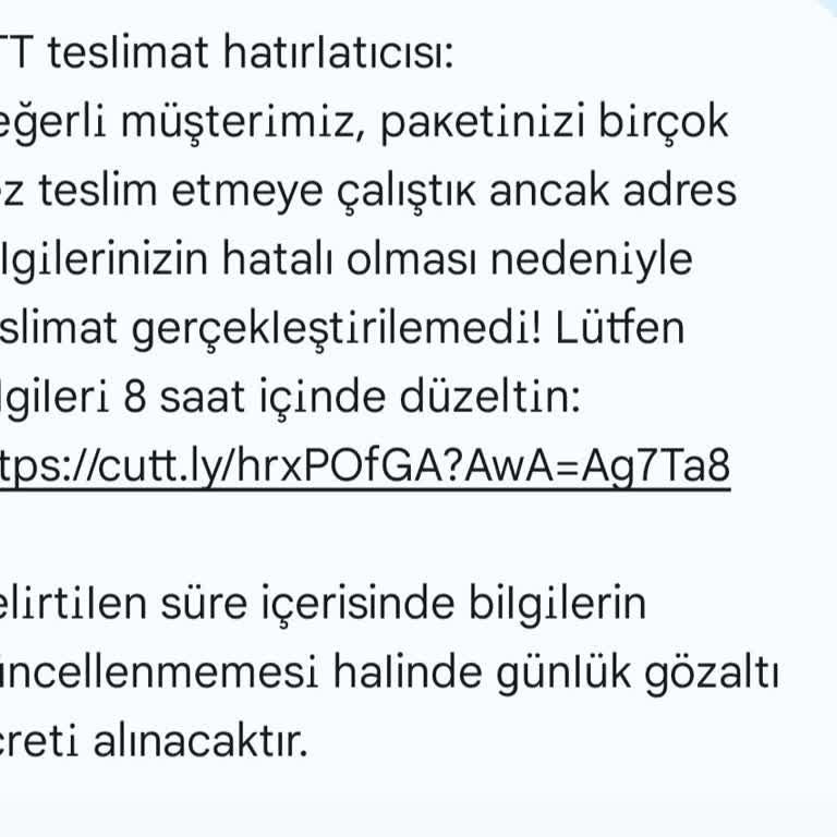 Adres Hatasıyla Paket Teslim Edilemedi, Özel Bilgilerim Paylaşıldı Endişesi