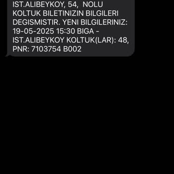 Koltuk Numarası İzinsiz Değiştirildi, Yolculuk Standartları Düşürüldü