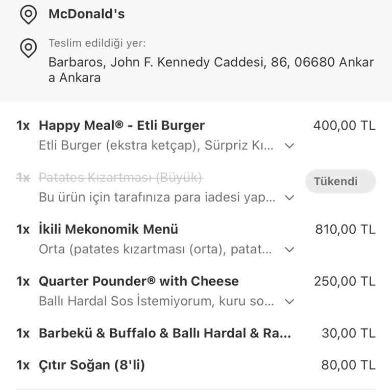 Eksik Gelen Sipariş Ve Yetersiz İade Tutarı Sorunu