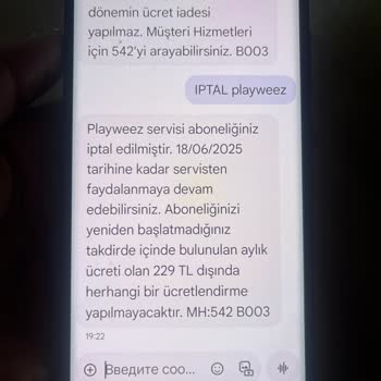 Yanlışlıkla Abone Olduğum Oyuncak Uygulama İçin Haksız Ücret Talebi