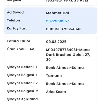 Ürün İnceleme Sonucu Gecikti, Müşteri Hizmetlerinden Net Bilgi Alamadım