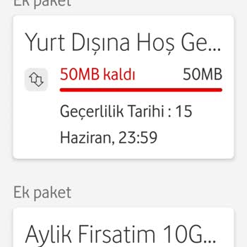 Aldığım İnternet Paketi Hızla Tükeniyor, Kullanımım Düşük Olmasına Rağmen