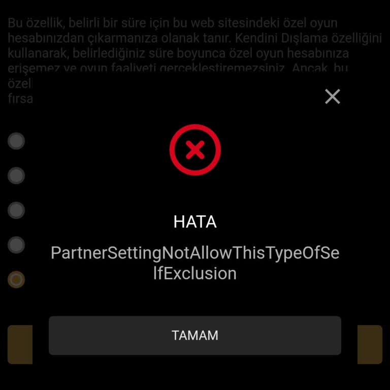 Kendini Dışlama Talebim Avrupabet Tarafından Reddedildi, Hesabım Kapatılmıyor