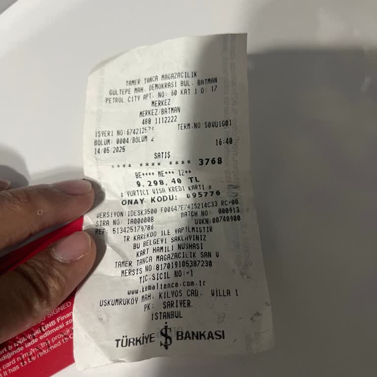 Tamer Tanca Mağazası İade Talebimi Keyfi Olarak Reddetti Müşteri Mağdur Ediliyor