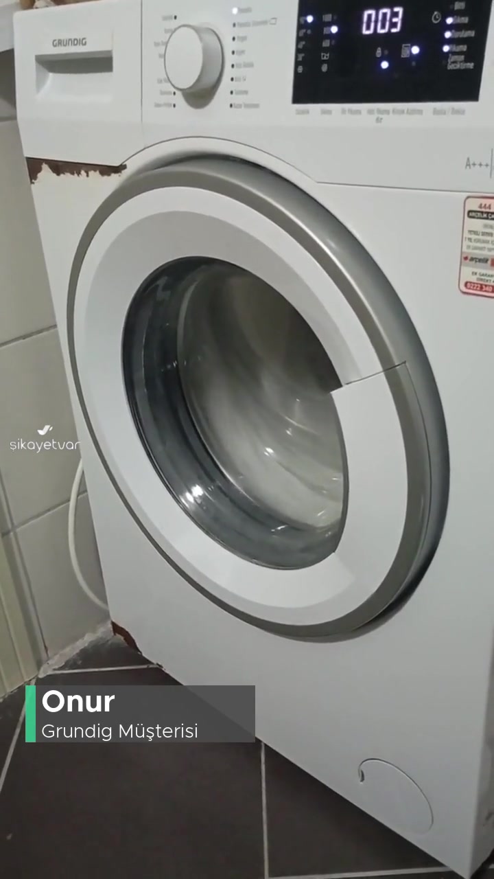 Grundig Çamaşır Makinesi Ses Sıkıntısı videonun kapak resmi