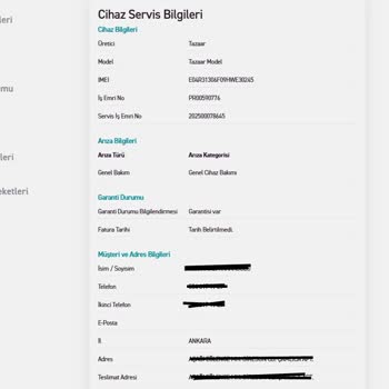 Satın Alınan Robotun Arızası Ve Müşteri Hizmetlerinden Dönüş Alamama