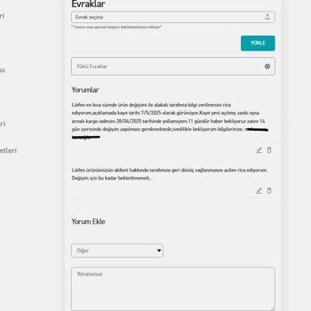 Satın Alınan Robotun Arızası Ve Müşteri Hizmetlerinden Dönüş Alamama