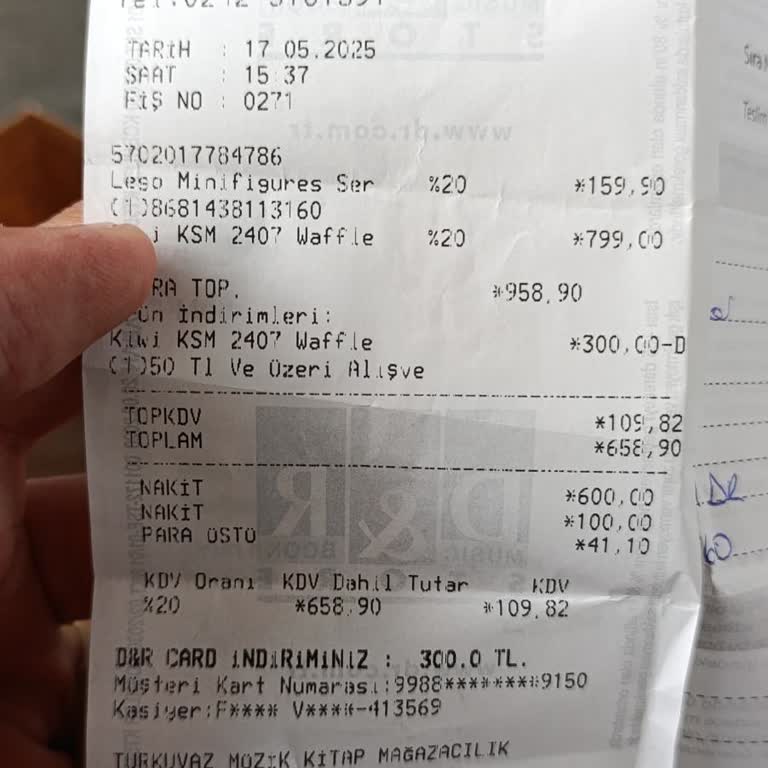 D&R Mağazasından Alınan Arızalı Ürünün İadesinde Yaşanan Mağduriyet