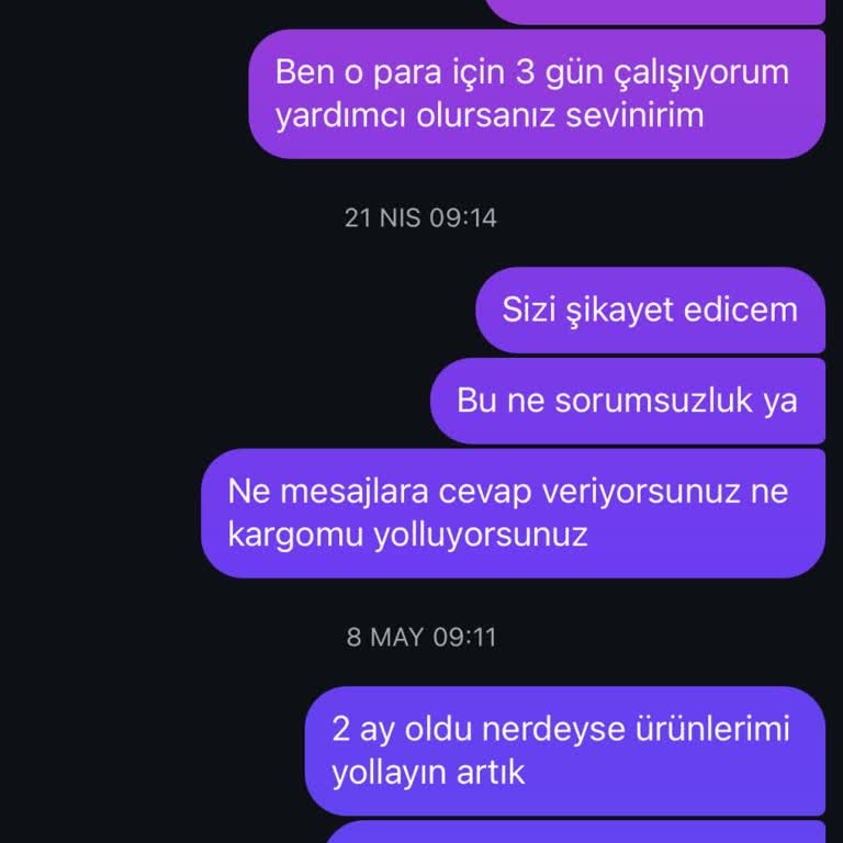 Sipariş Verdiğim Ürünler 2 Aydır Teslim Edilmedi