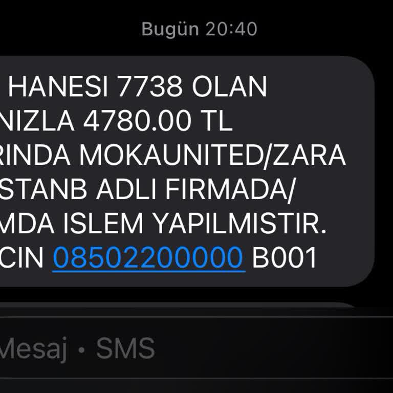 Haberim Olmadan Kredi Kartımdan 4780 TL Çekildi