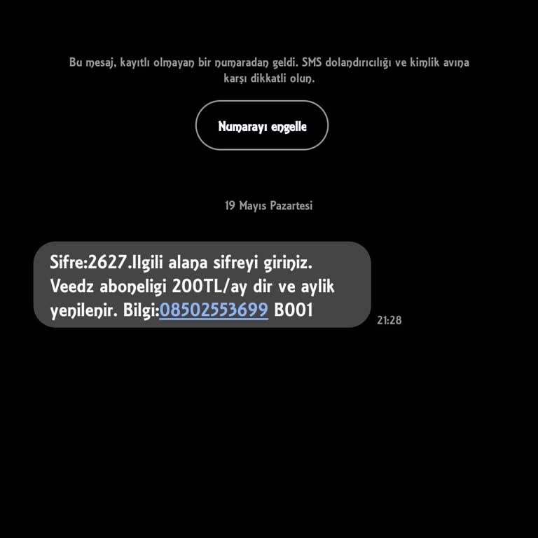 Onaysız Yapılan Fatura Kesintisinin İadesini Talep Ediyorum
