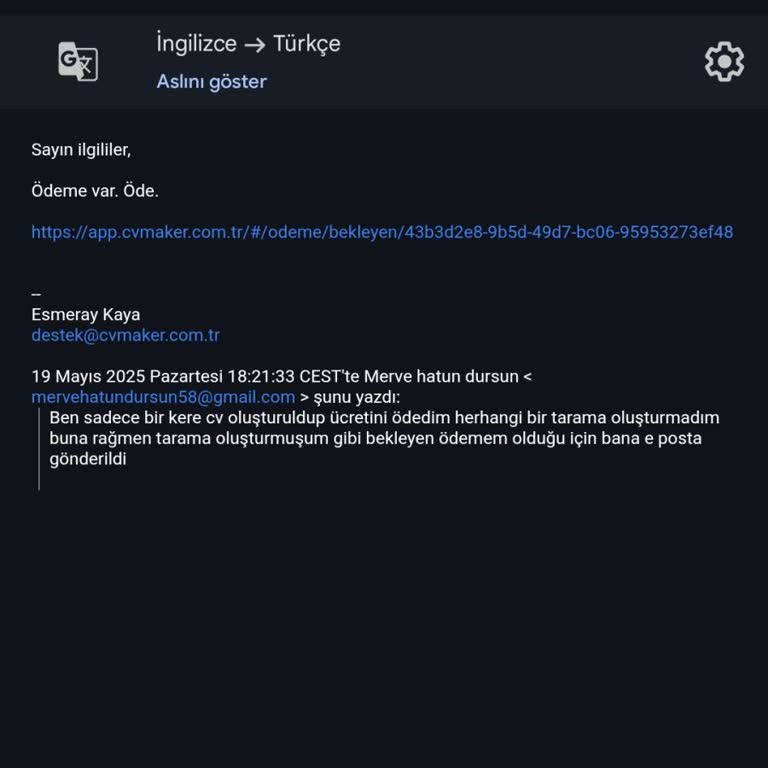 Abonelik Oluşturmadığım Halde Haksız Ödeme Talebi