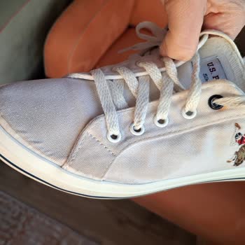 U. S. Polo Assn. Beyaz Ayakkabı Temizlenince Kötüleşti Ve Kullanılamaz Hale Geldi