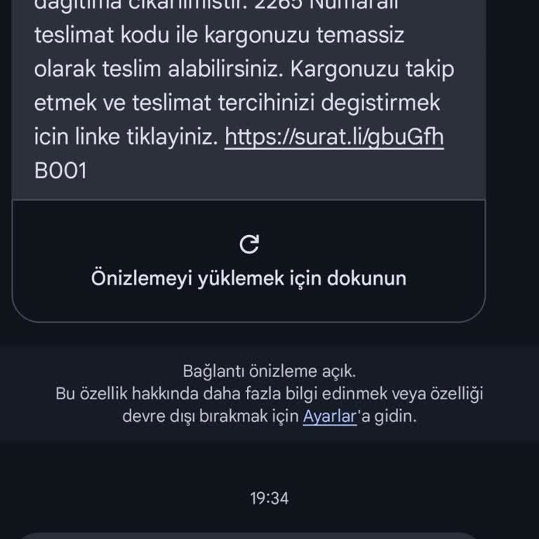 Sürat Kargo'nun Teslimat Bilgilendirmesi Ve Bekletme Sorunu