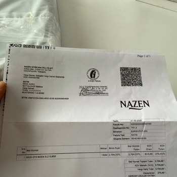 Kusurlu Ürün Ve Geciken İade: Nazen Giyim'den Hayal Kırıklığı