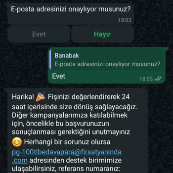 Banabak Uygulamasında Para İadesi Yapılmıyor