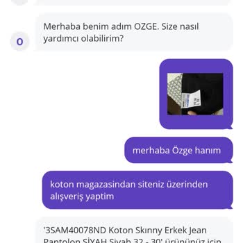 Yanlış Beden Gönderimi Ve Mağduriyetin Giderilmemesi