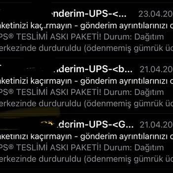 Spam Kargo Mailleri Nedeniyle Yaşadığım Mağduriyet