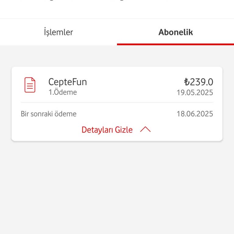 Ceptefun Onayım Olmadan Yapılan Üyelik Ve Haksız Fatura Kesintisi