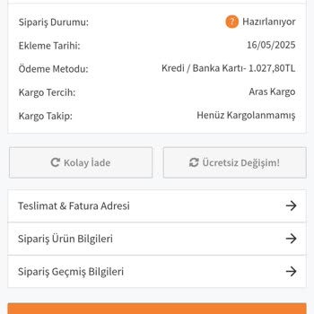 Siparişim 5 Gündür Hazırlanıyor Teslimat Gecikiyor