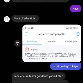 Ödeme Sonrası İade Sözü Tutulmadı Ve İletişim Sağlanamıyor