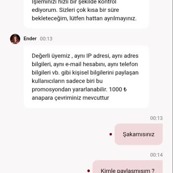 Çekim Talebim Sonrası Ana Paraya Düşürüldü