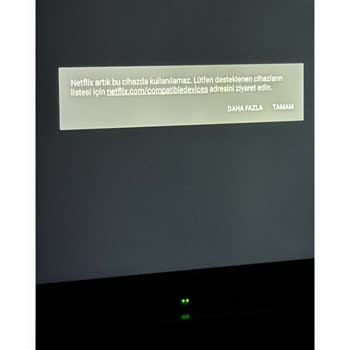 Onvo TV'de Netflix Uygulaması Açılmıyor Ve Desteklenmiyor Uyarısı Alıyorum