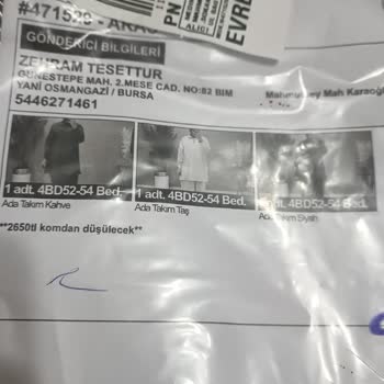 Aldığım Büyük Beden Takımlar Küçük Geldi Değişim İçin Zorluyorlar