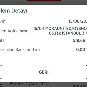 Haberim Olmadan Kredi Kartımdan Oysho Adıyla Çekim Yapıldı Paramı Geri İstiyorum