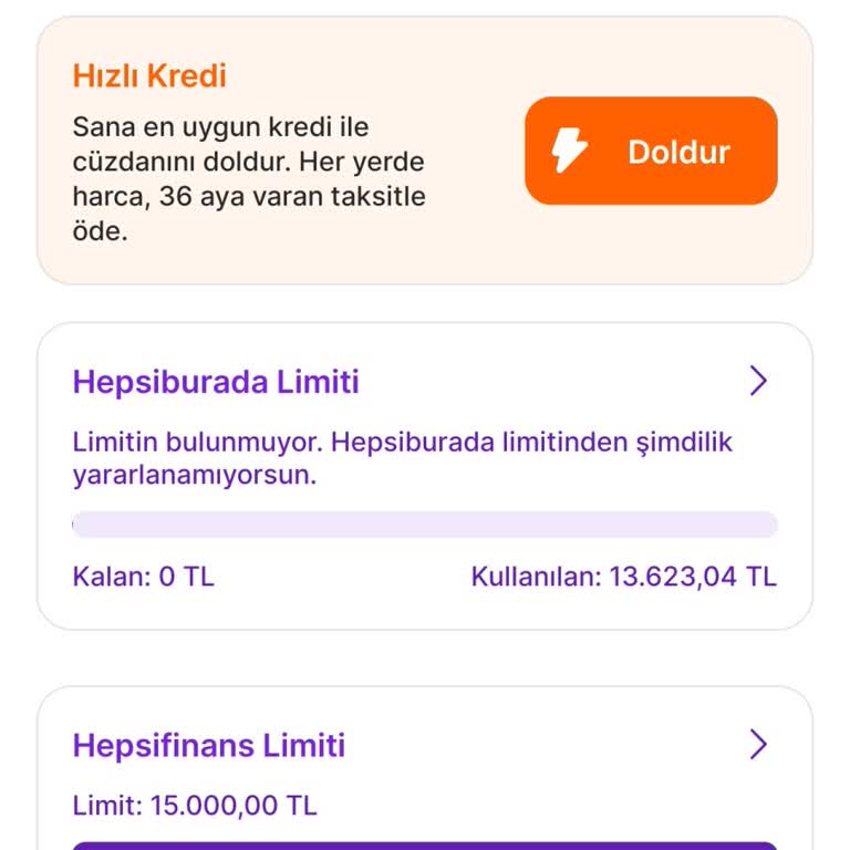 Hepsiburada Limitimin Gece Sıfırlanması Mağduriyet Yaşatıyor