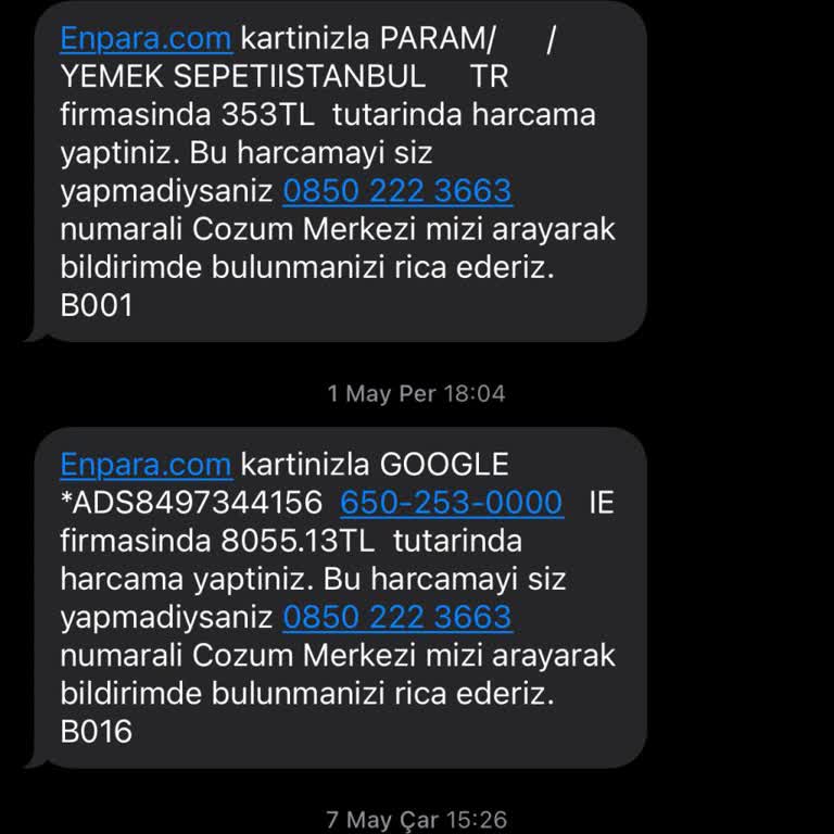 Gece Onaysız Yapılan 3.000 TL Çekim Mağduriyeti