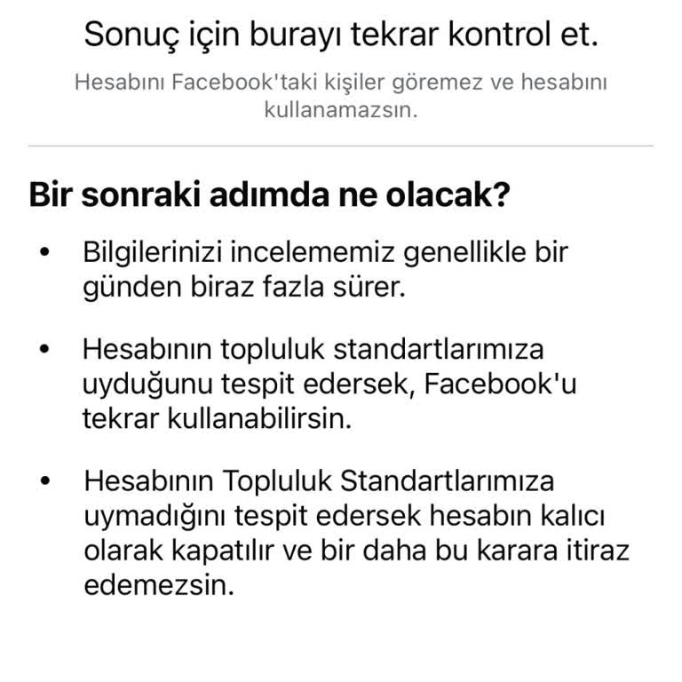 10 Yıllık Facebook Hesabım Sebepsizce Askıya Alındı!