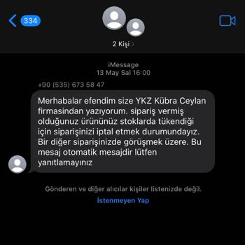 Sipariş İptali Sonrası Geciken İade Ve Mağduriyet