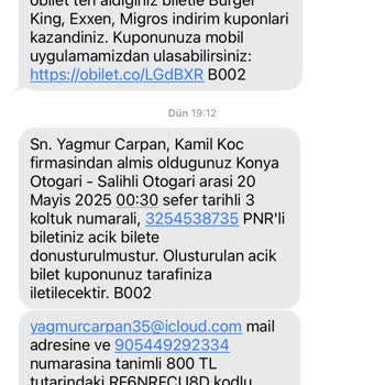 İptal Edilen Sefer Sonrası Bilet İadesi Sorunu Ve Müşteri Mağduriyeti