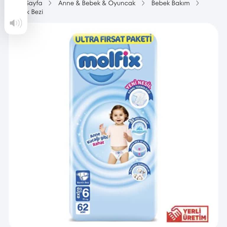 Molfix 6 Numara Külot Bezde Sızıntı Problemi