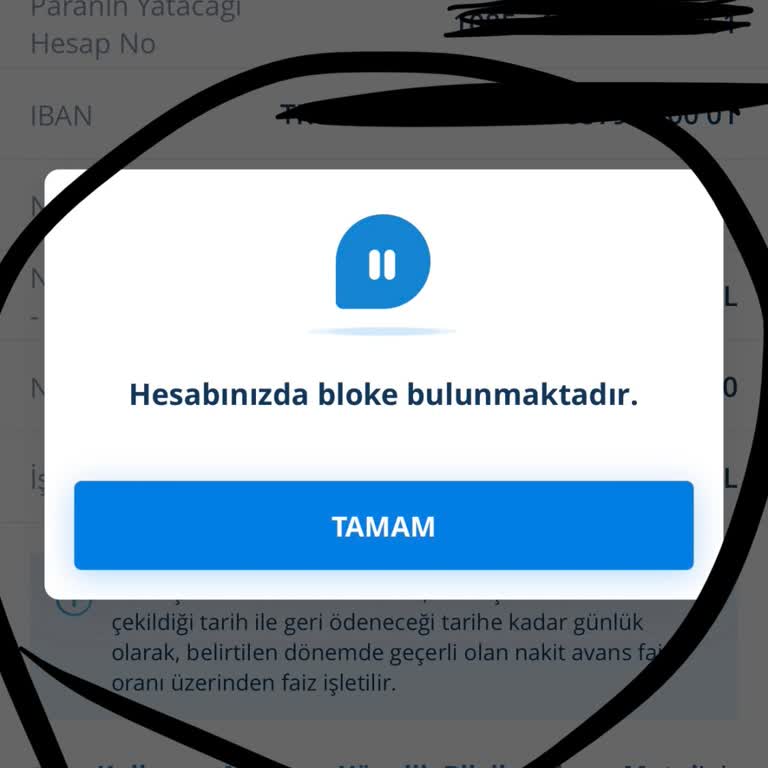 Ödenmiş Kredi Kartımda Haksız Bloke Mağduriyeti