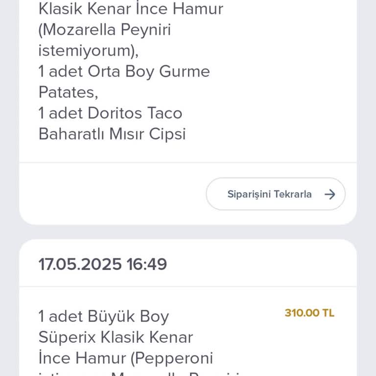 Domino's Pizza Tek Pizza Siparişi İçin İki Kere Ücret Alındı, İade Yapılmadı!