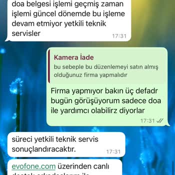 Kamera İadesi İçin DOA Belgesi Aylardır Verilmedi, Mağduriyet Yaşıyorum