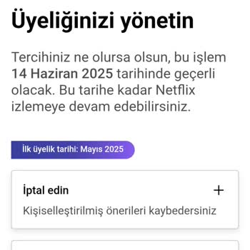 İptal Edilen Netflix Üyeliğimin İzinsiz Yeniden Aktifleştirilmesi