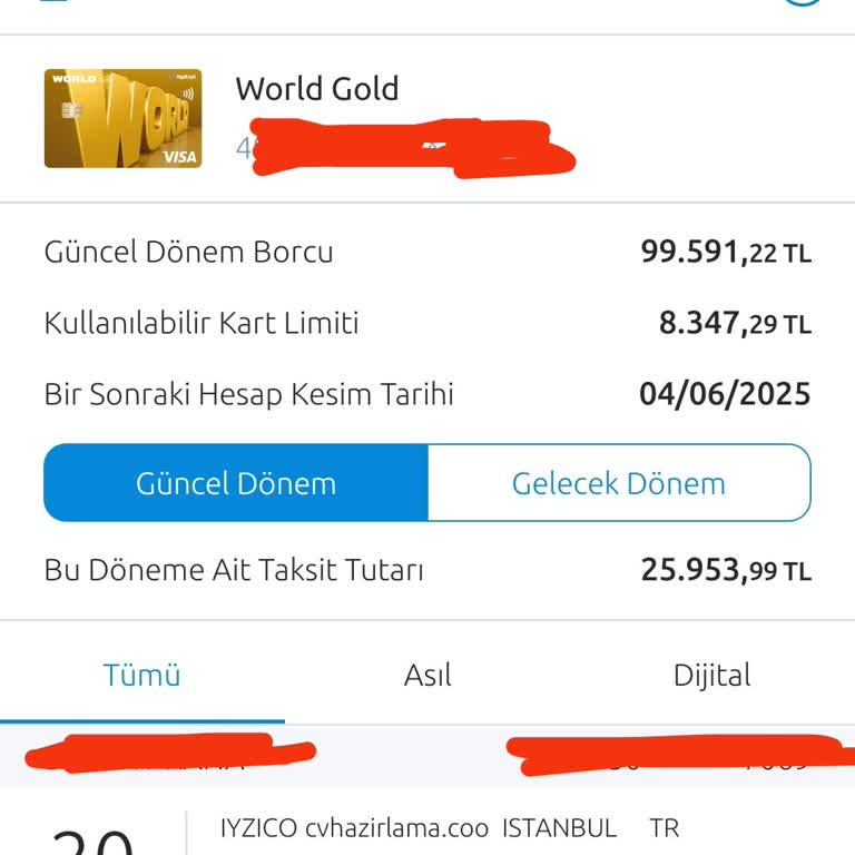 İzinsiz Kredi Kartı Çekimi: Mağduriyetimin Giderilmesini Bekliyorum